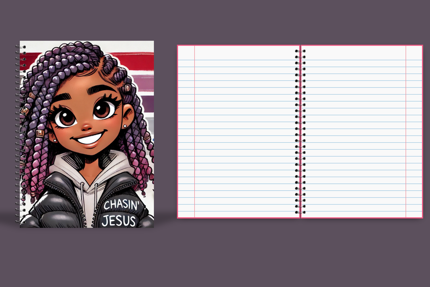 Graffiti Girl "Chasin'Jesus" Notebook