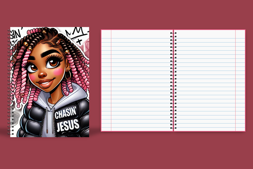 Graffiti Girl "Chasin'Jesus" Notebook