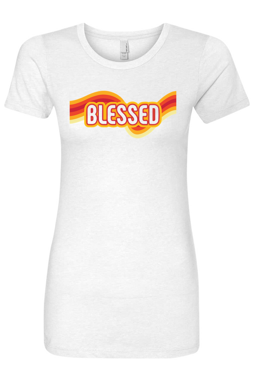 Blessed Retro Wave Womens