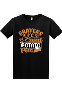 Prayer Praises Sweet Potato Pie Unisex T-shirt