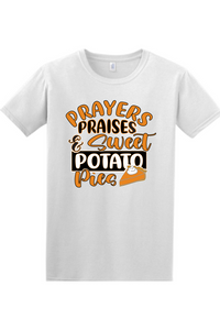 Prayer Praises Sweet Potato Pie Unisex T-shirt