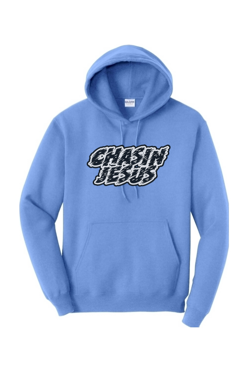 Chasin' Jesus (Black Embroidery) Hooded Sweatshirt