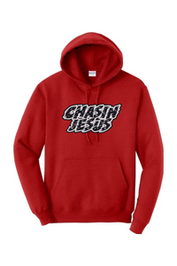 Chasin' Jesus (Black Embroidery) Hooded Sweatshirt