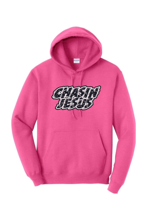 Chasin' Jesus (Black Embroidery) Hooded Sweatshirt