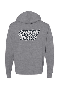 Chasin Jesus Unisex (Embroidery) Lightweight Full-Zip Hooded Sweatshirt